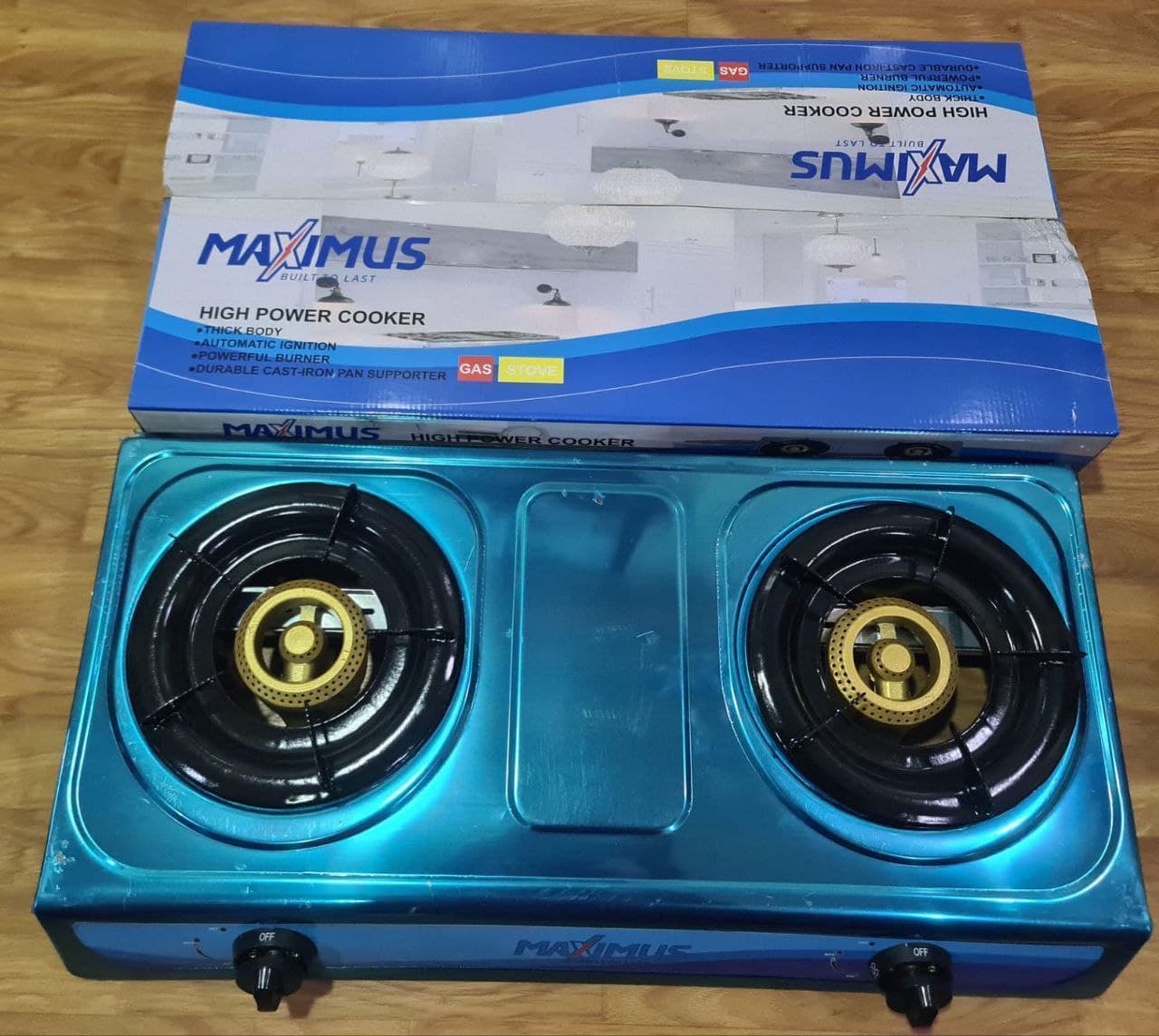 2burner Maximus Stainless Gas stove