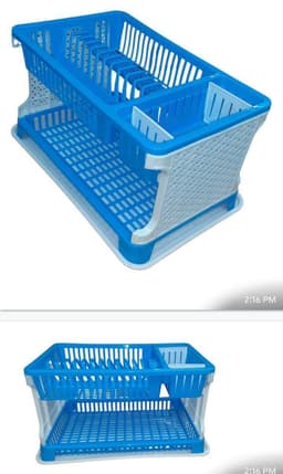 Aqua plate rack